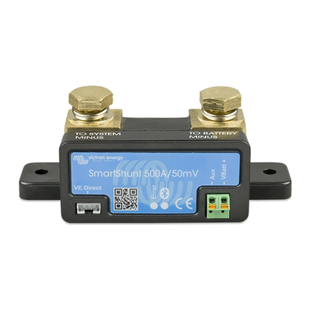 Victron Energy SmartShunt IP21 Battery Monitor, Bluetooth, VE.Direct, 6.5-70VDC — Quality Boat Parts