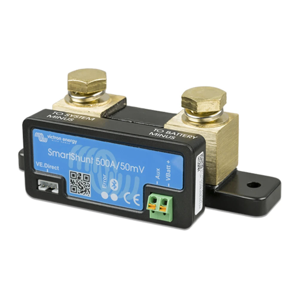 Victron Energy SmartShunt IP21 Battery Monitor, Bluetooth, VE.Direct, 6.5-70VDC — Quality Boat Parts