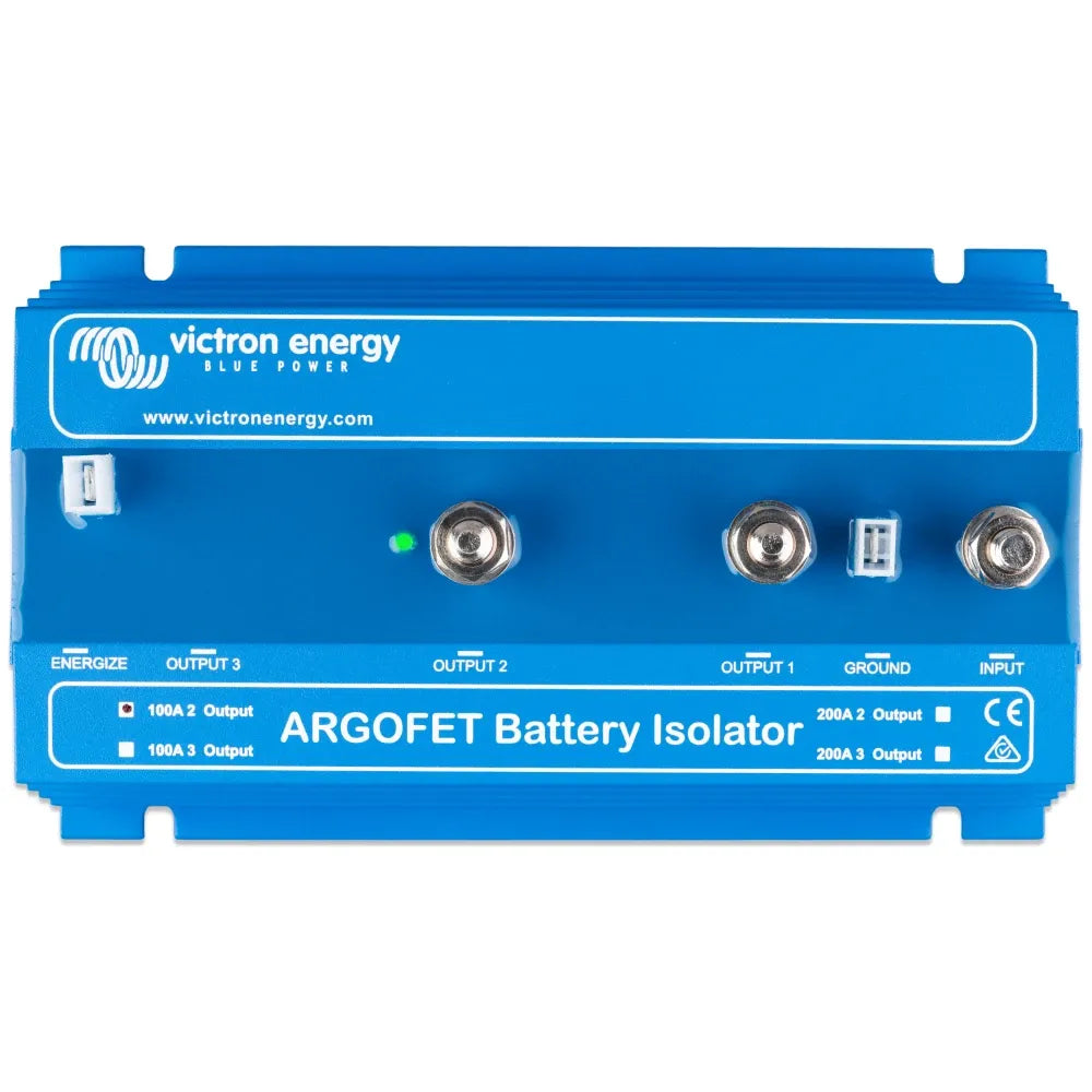 Victron Energy Argofet Battery Isolators, Alternator Energize Input, 12/24V Auto Ranging — Quality Boat Parts
