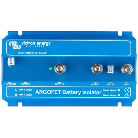Victron Energy Argofet Battery Isolators, Alternator Energize Input, 12/24V Auto Ranging — Quality Boat Parts
