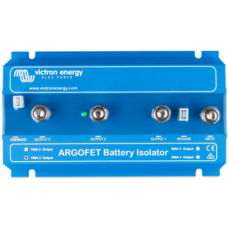 Victron Energy Argofet Battery Isolators, Alternator Energize Input, 12/24V Auto Ranging — Quality Boat Parts