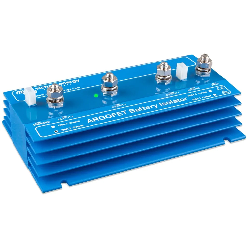 Victron Energy Argofet Battery Isolators, Alternator Energize Input, 12/24V Auto Ranging — Quality Boat Parts
