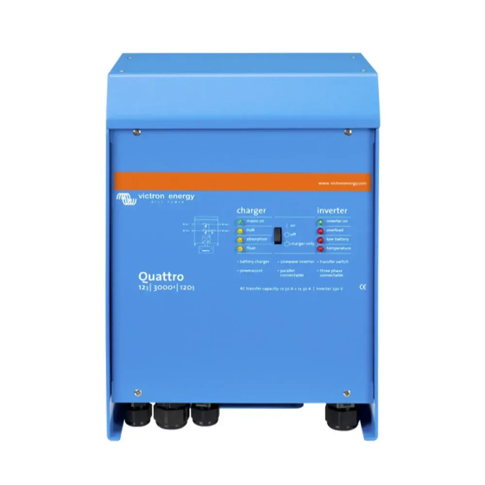 Victron Energy Quattro Inverter/Charger, 230V, Two AC Inputs — Quality Boat Parts