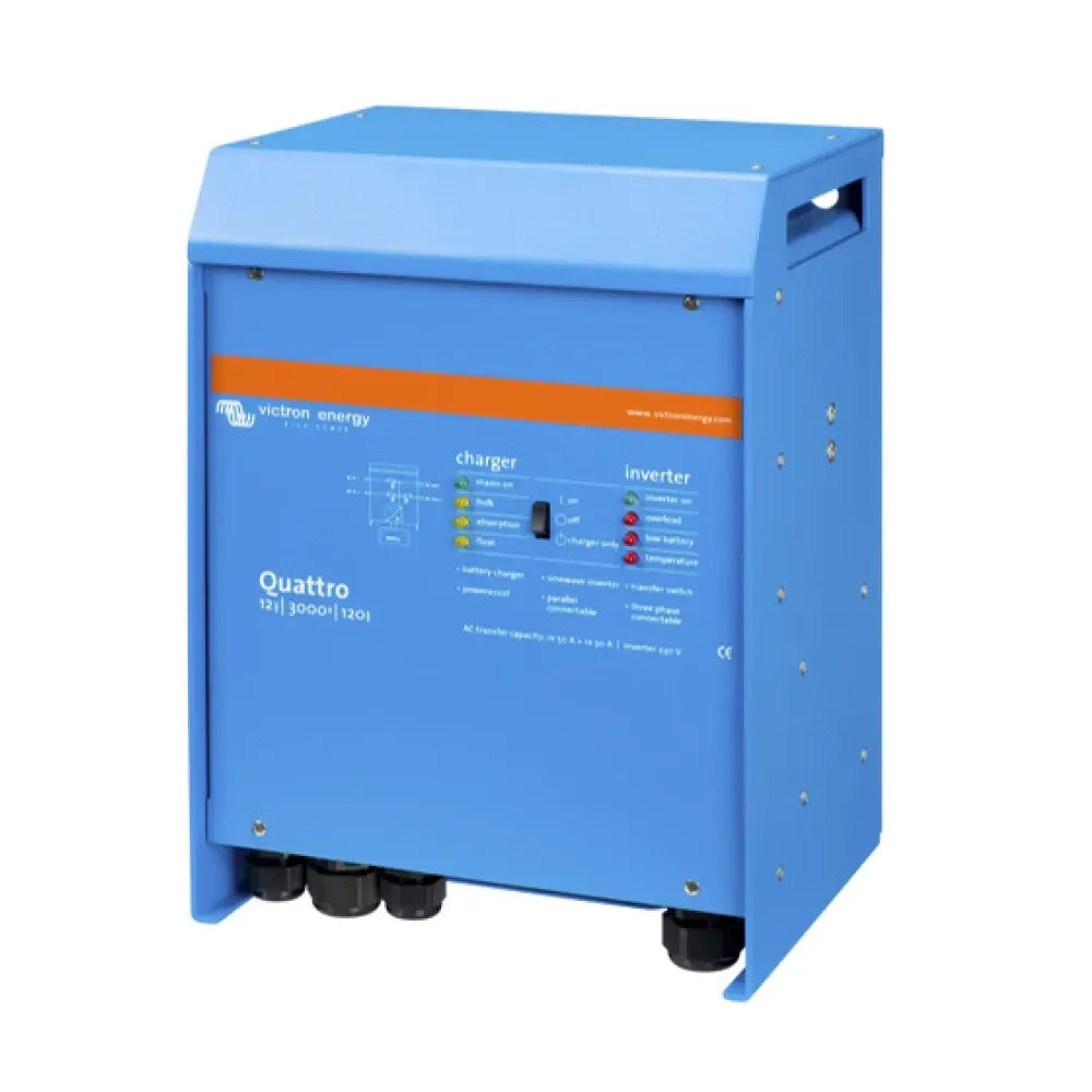 Victron Energy Quattro Inverter/Charger, 230V, Two AC Inputs — Quality Boat Parts