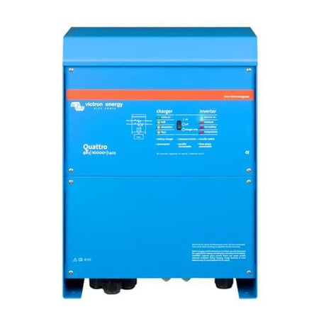 Victron Energy Quattro 48/10000/140-100/100 120V Inverter Charger, VE.Bus — Quality Boat Parts