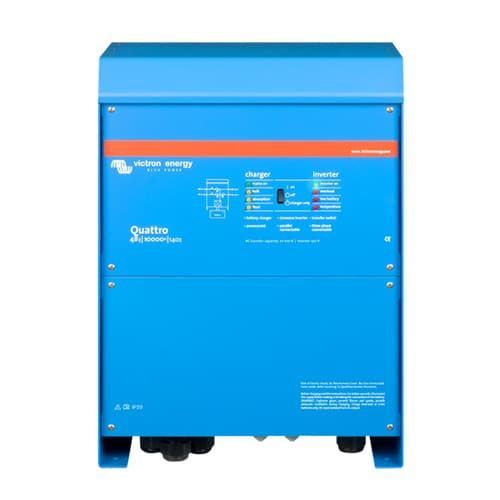 Victron Energy Quattro 48/10000/140-100/100 120V Inverter Charger, VE.Bus — Quality Boat Parts