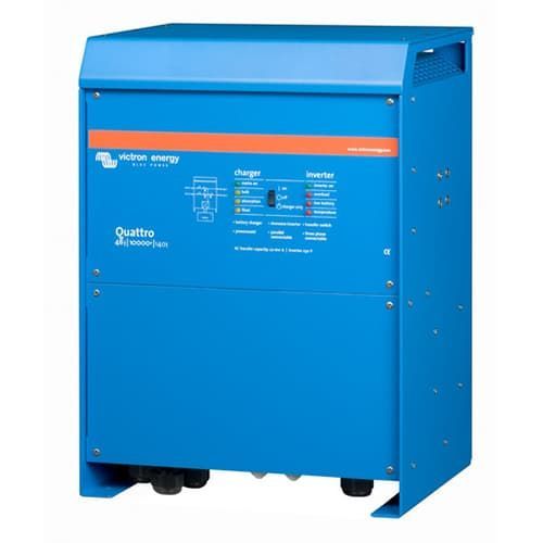 Victron Energy Quattro 48/10000/140-100/100 120V Inverter Charger, VE.Bus — Quality Boat Parts