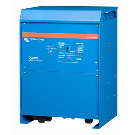 Victron Energy Quattro 48/10000/140-100/100 120V Inverter Charger, VE.Bus — Quality Boat Parts