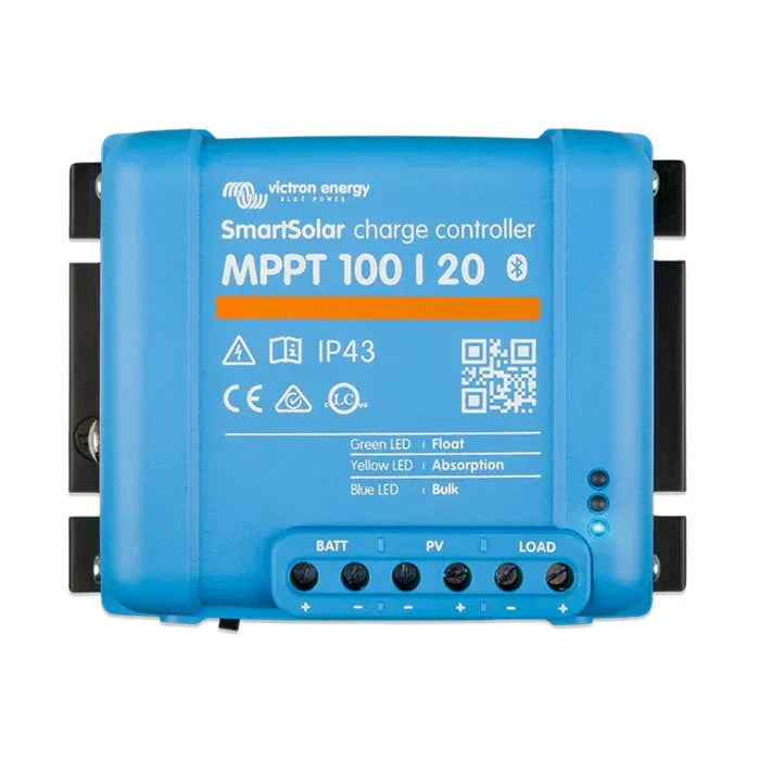 Victron Energy SmartSolar MPPT Charge Controller, Bluetooth, VE.Direct, Load Output — Quality Boat Parts