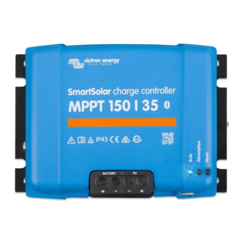 Victron Energy SmartSolar MPPT Solar Charge Controller, 150V, 12/24/48V, Built-In Bluetooth — Quality Boat Parts