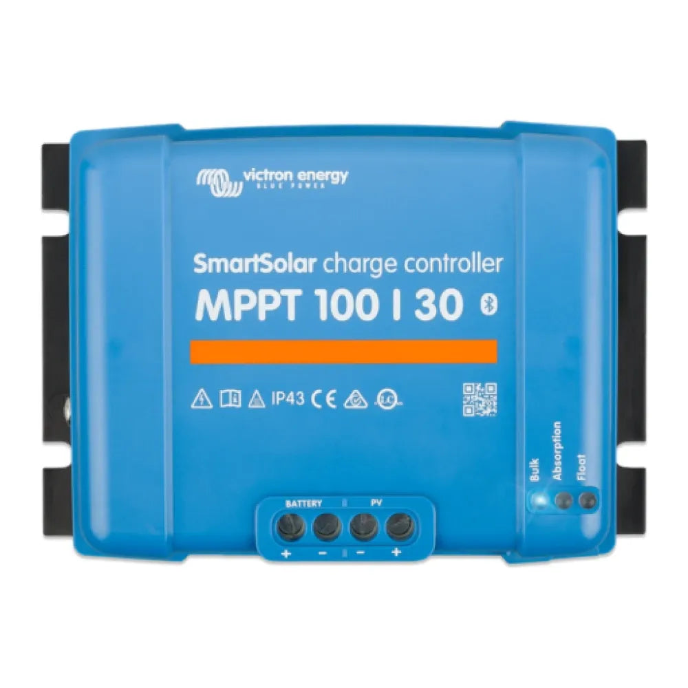 Victron Energy SmartSolar MPPT Charge Controller, 12/24V, 100V PV Input, VE.Direct, Bluetooth — Quality Boat Parts