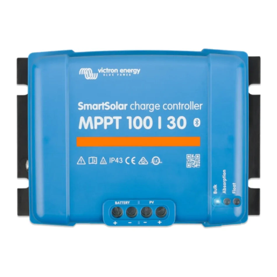 Victron Energy SmartSolar MPPT Charge Controller, 12/24V, 100V PV Input, VE.Direct, Bluetooth — Quality Boat Parts