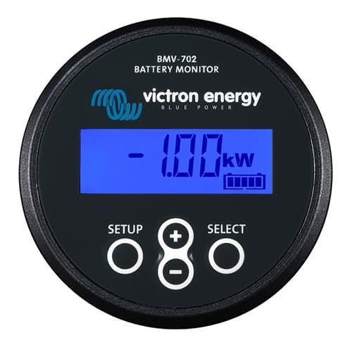 Victron Energy BMV-702 Battery Monitor, 6.5-95V, 500A/50mV Shunt, VE.Direct, Auxiliary Input — Quality Boat Parts