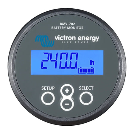 Victron Energy BMV-702 Battery Monitor, 6.5-95V, 500A/50mV Shunt, VE.Direct, Auxiliary Input — Quality Boat Parts