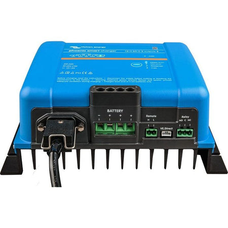 Victron Energy Phoenix Smart IP43 Battery Charger, 3 Outputs, 120-240V, Bluetooth — Quality Boat Parts