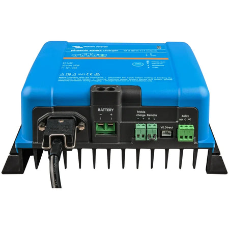 Victron Energy Phoenix Smart IP43 Battery Charger, 1+1 Output, 120-240V AC, Bluetooth — Quality Boat Parts