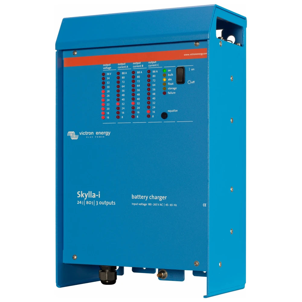 Victron Energy Skylla-i 24V Battery Charger, 230V, 3 Outputs, NMEA 2000 — Quality Boat Parts