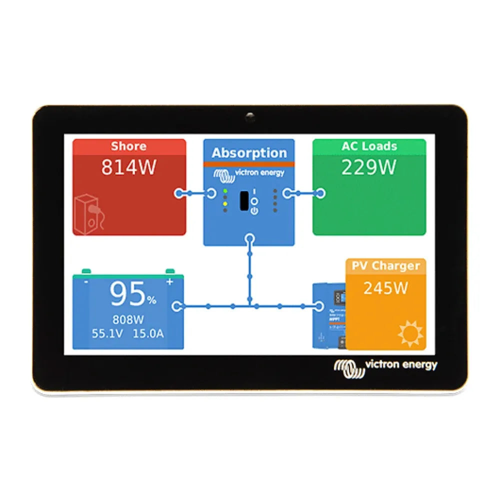 Victron Energy GX Touch Touchscreen Display, For Cerbo GX, Top Mount — Quality Boat Parts