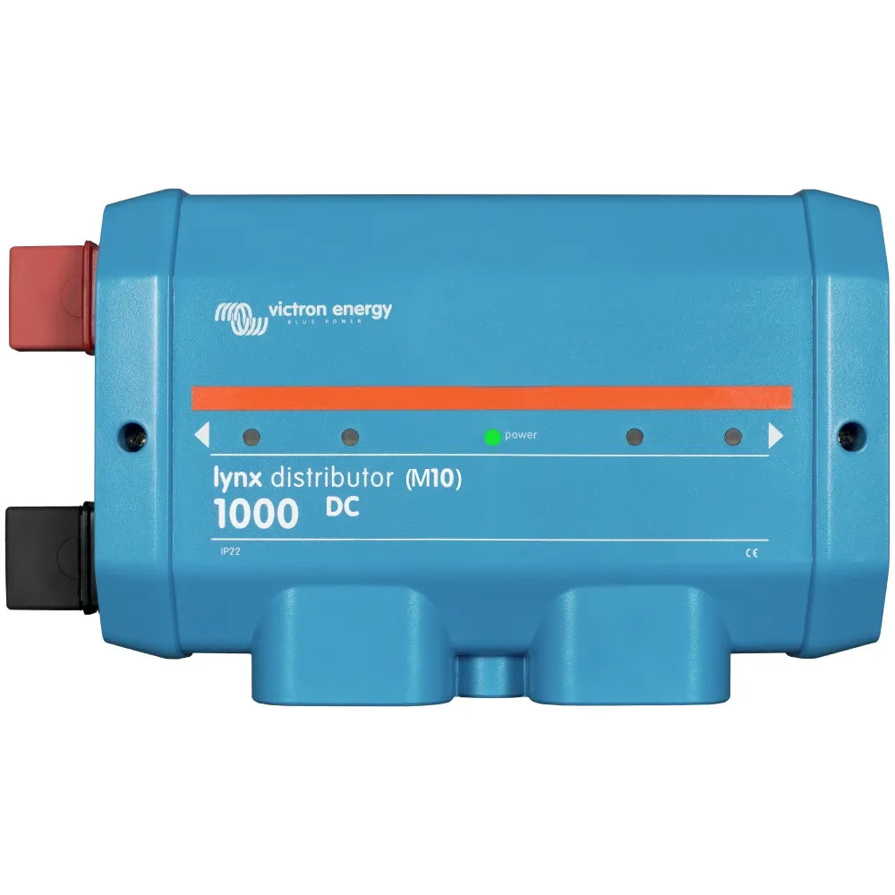 Victron Energy Lynx Distributor DC Busbar, 1000A, 9-60VDC, 4 Fused Connections, LED Fuse Monitoring — Quality Boat Parts