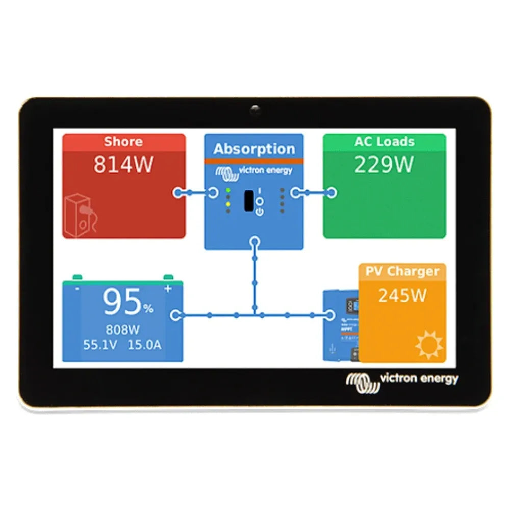 Victron Energy GX Touch Touchscreen Display, For Cerbo GX, Flush Mount, Waterproof — Quality Boat Parts