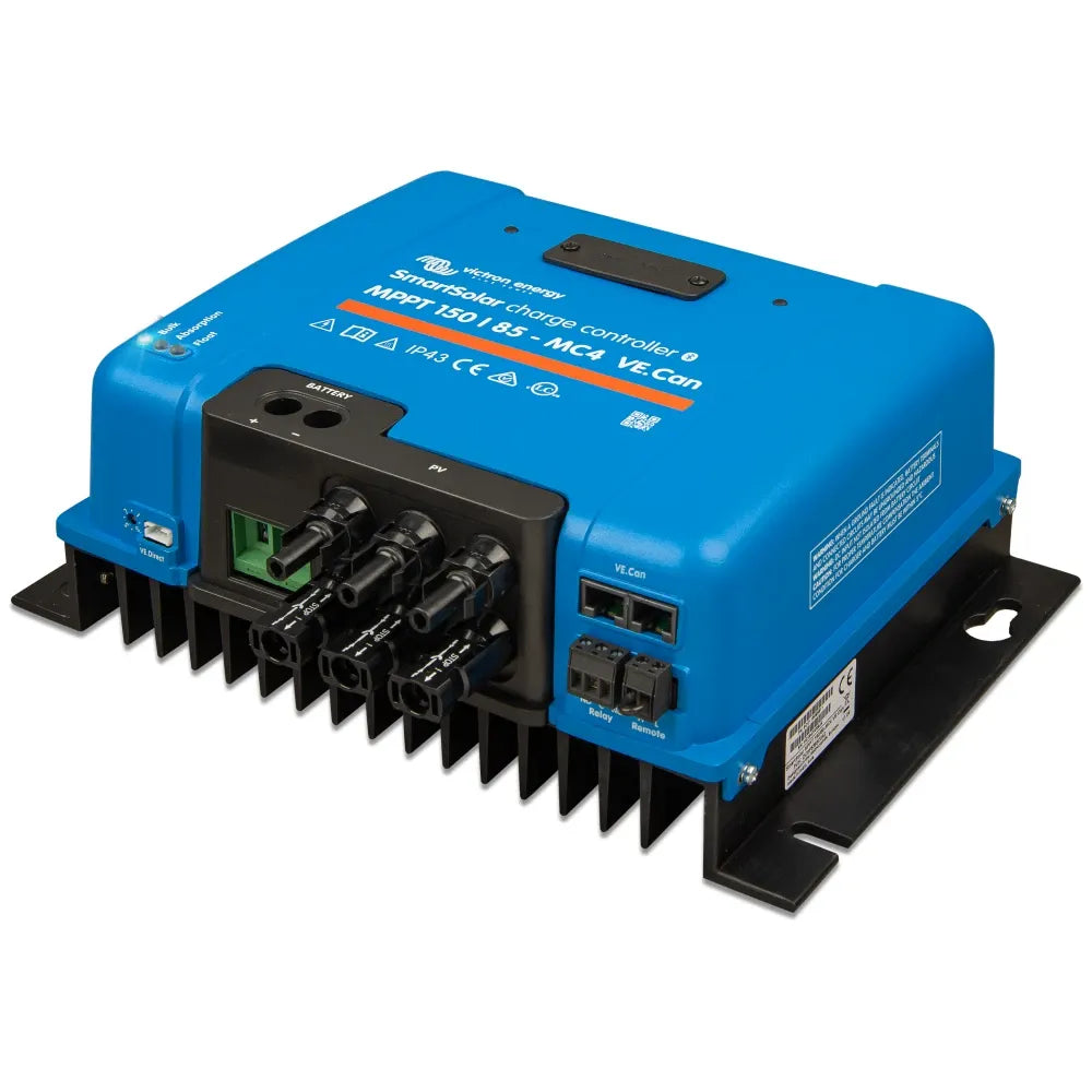 Victron Energy SmartSolar MPPT 150/85 VE.Can Solar Charge Controller, 150V, 85A, 12/24/36/48V — Quality Boat Parts