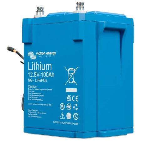 Victron Energy Lithium NG LiFePO4 Battery, 12.8V, IP65 — Quality Boat Parts