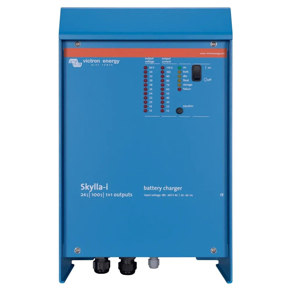 Victron Energy Skylla-i 24V Battery Charger, 230VAC, 1+1 Output, NMEA 2000 — Quality Boat Parts