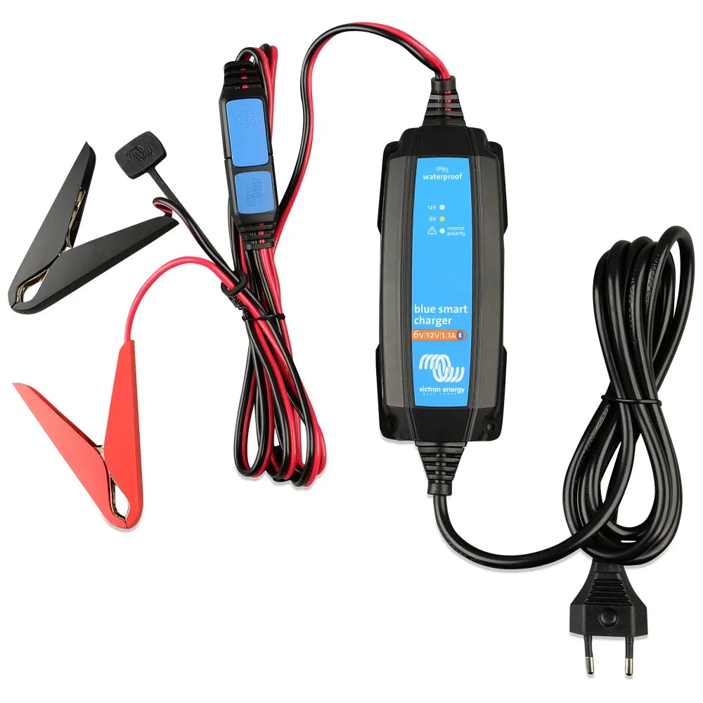 Victron Energy Blue Smart IP65 Battery Charger, 6V/12V, 1.1A, Bluetooth — Quality Boat Parts
