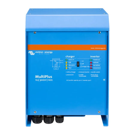 Victron Energy MultiPlus Inverter/Charger, 3000VA, 230V, 50A Transfer Switch, VE.Bus — Quality Boat Parts
