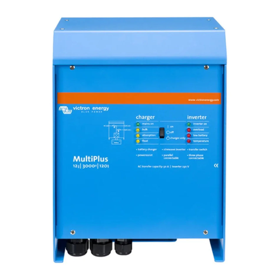 Victron Energy MultiPlus Inverter/Charger, 3000VA, 230V, 50A Transfer Switch, VE.Bus — Quality Boat Parts