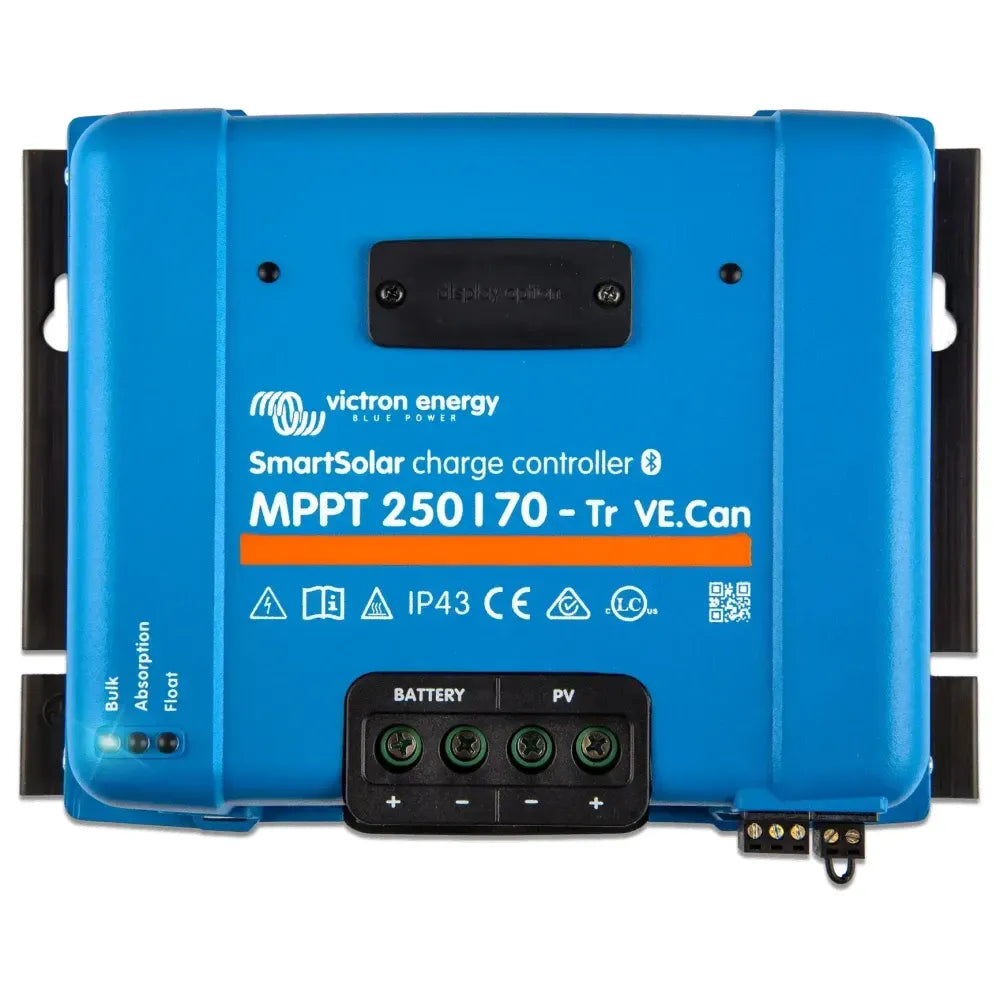Victron Energy SmartSolar MPPT VE.Can Solar Charge Controller, 250V PV, 12/24/36/48V, Bluetooth — Quality Boat Parts
