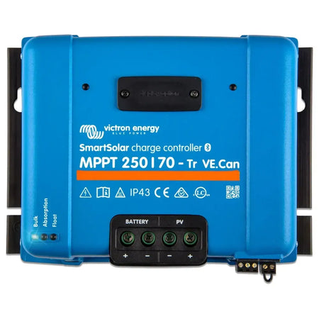 Victron Energy SmartSolar MPPT VE.Can Solar Charge Controller, 250V PV, 12/24/36/48V, Bluetooth — Quality Boat Parts