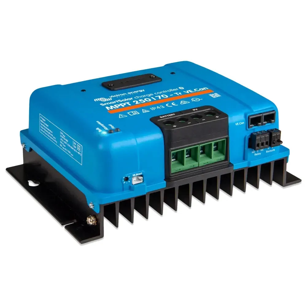 Victron Energy SmartSolar MPPT VE.Can Solar Charge Controller, 250V PV, 12/24/36/48V, Bluetooth — Quality Boat Parts