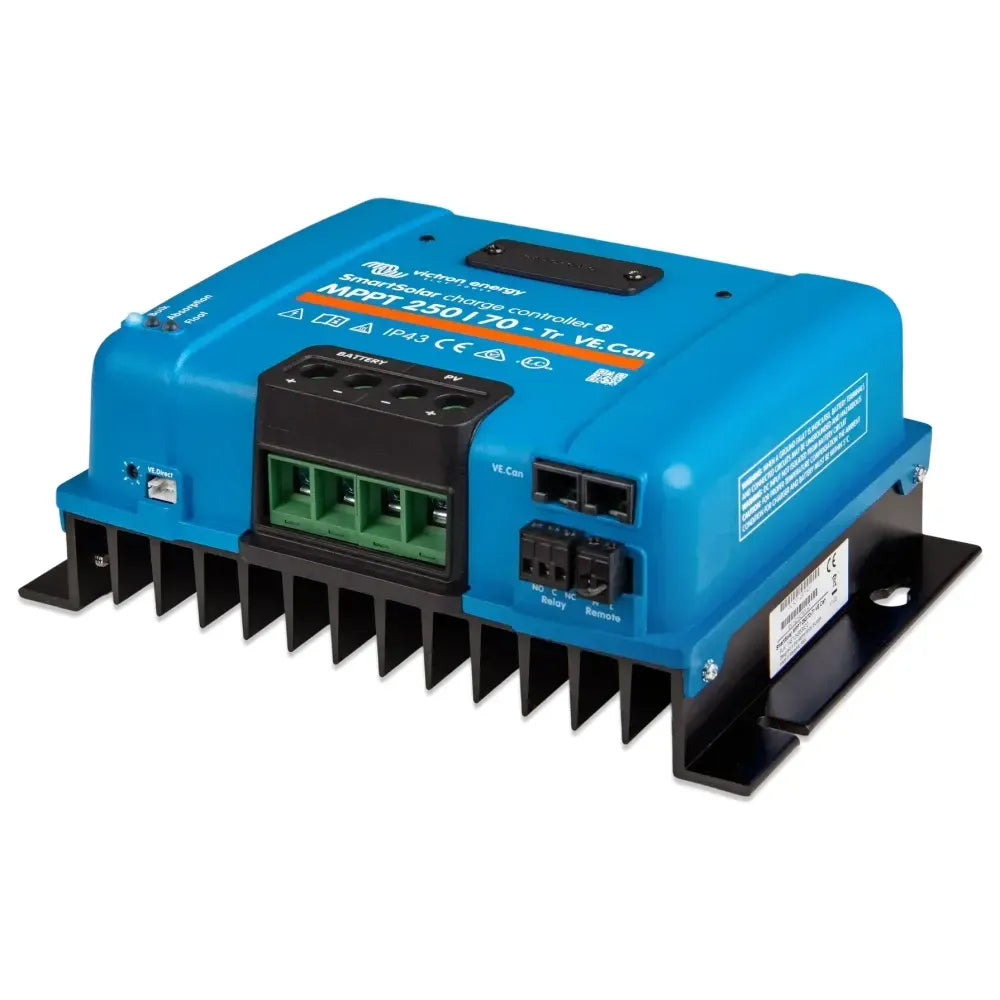 Victron Energy SmartSolar MPPT VE.Can Solar Charge Controller, 250V PV, 12/24/36/48V, Bluetooth — Quality Boat Parts