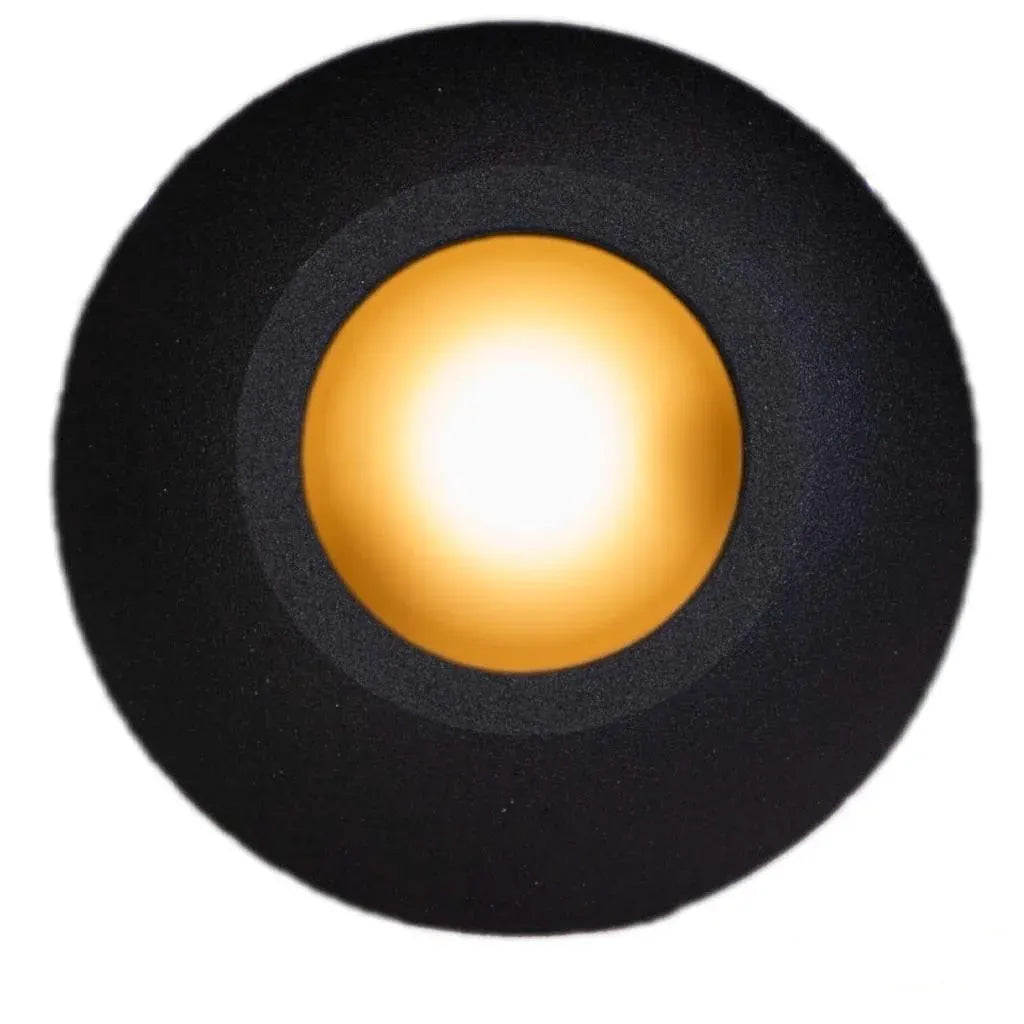 Plash Gravity LED Deck Light, Warm White Light, Black Housing, IP67, 1.2W — Quality Boat Parts