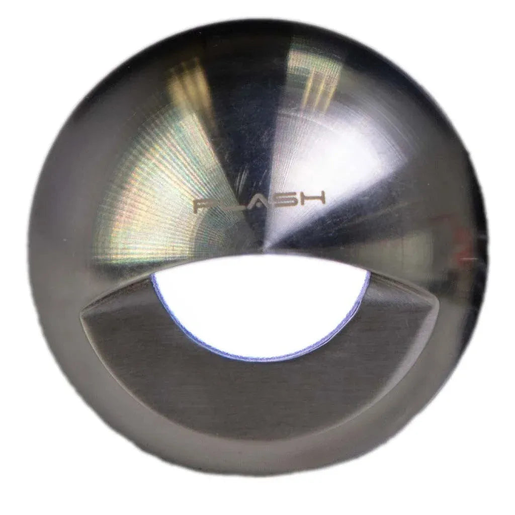 Plash Gravity Surface Mounted LED Deck Light, 316 Steel, Cool White Light — Quality Boat Parts