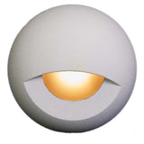 Plash Gravity Surface Mounted LED Deck Light, Warm White Light, White Housing — Quality Boat Parts