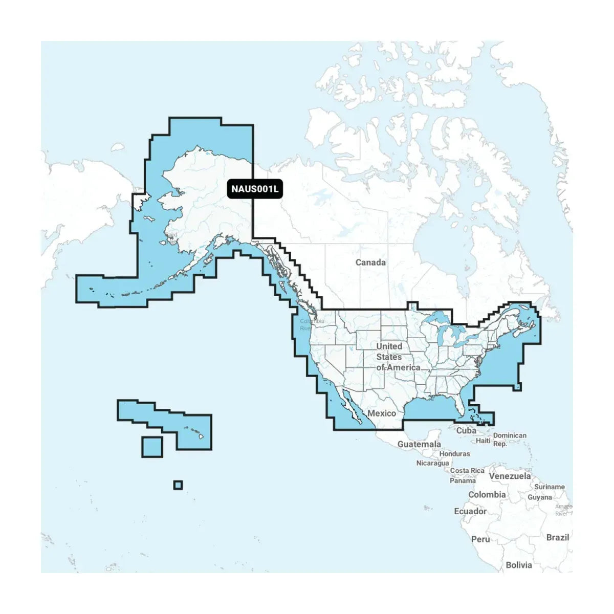 Garmin Navionics+ NAUS001L Marine Chart Card, U.S. & Coastal Canada, microSD/SD, 1-Year Subscription — Quality Boat Parts