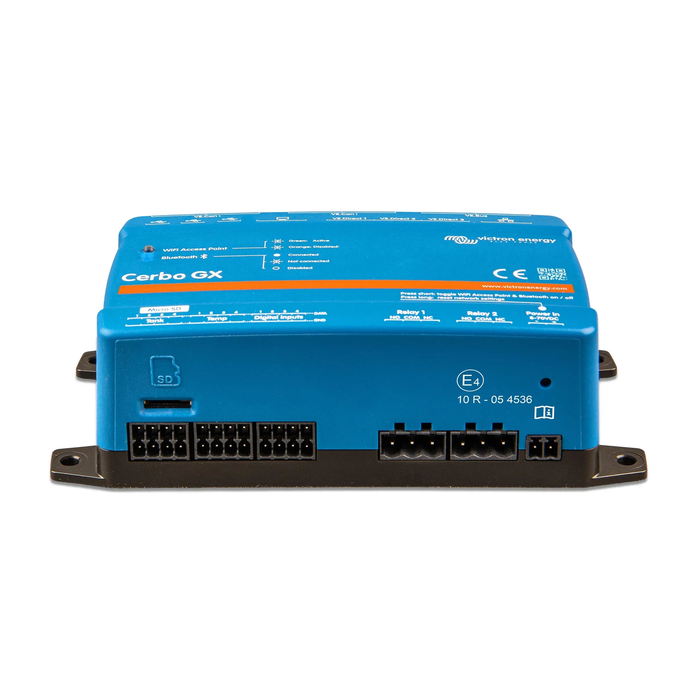 Victron Energy Cerbo GX MK2 Communication Centre, 8-70V DC, Dual VE.Can, 3 USB Host Ports — Quality Boat Parts