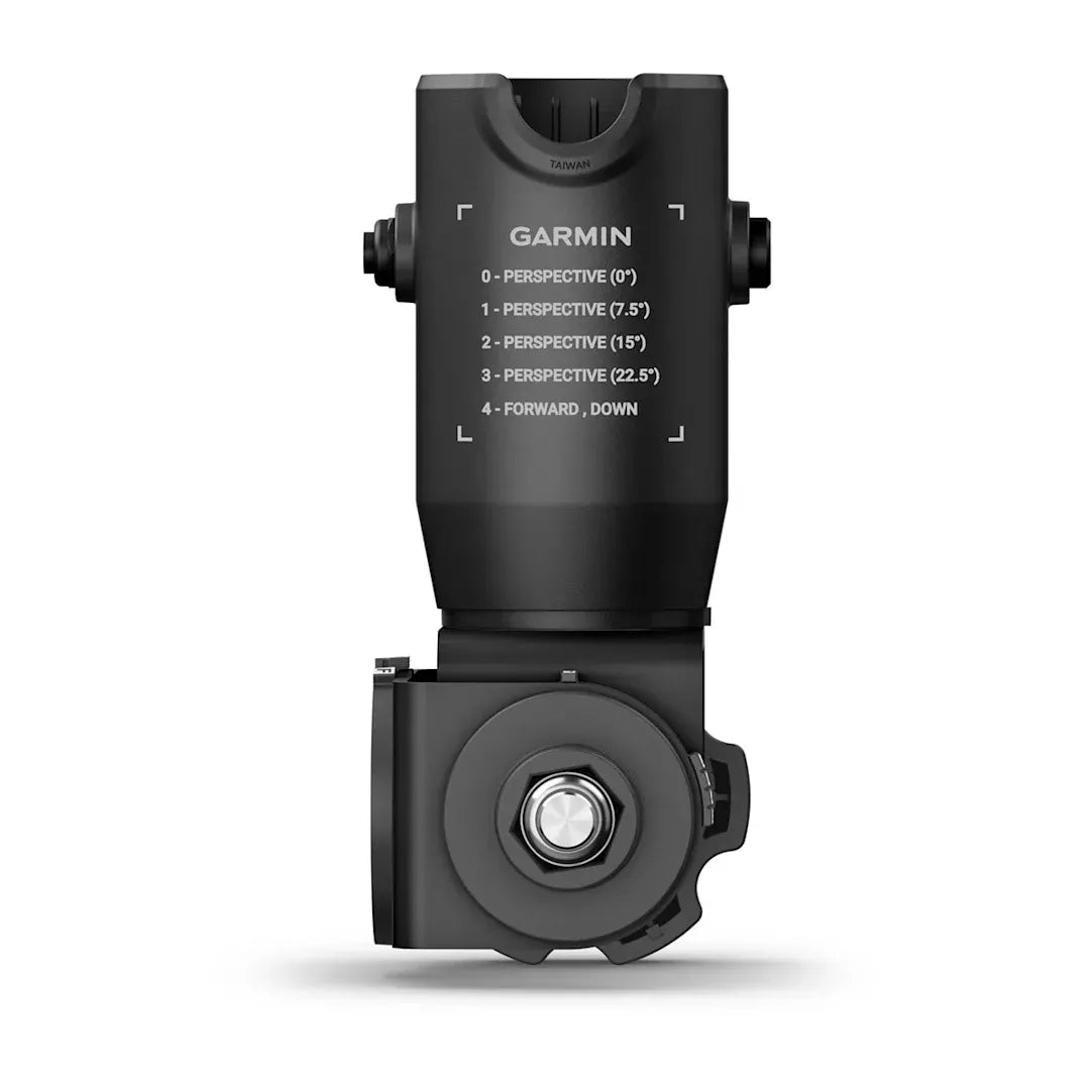 Garmin Adjustable Perspective Bottom Mount, For LiveScope Transducers, For Spy Pole, Forward Down Perspective Modes — Quality Boat Parts
