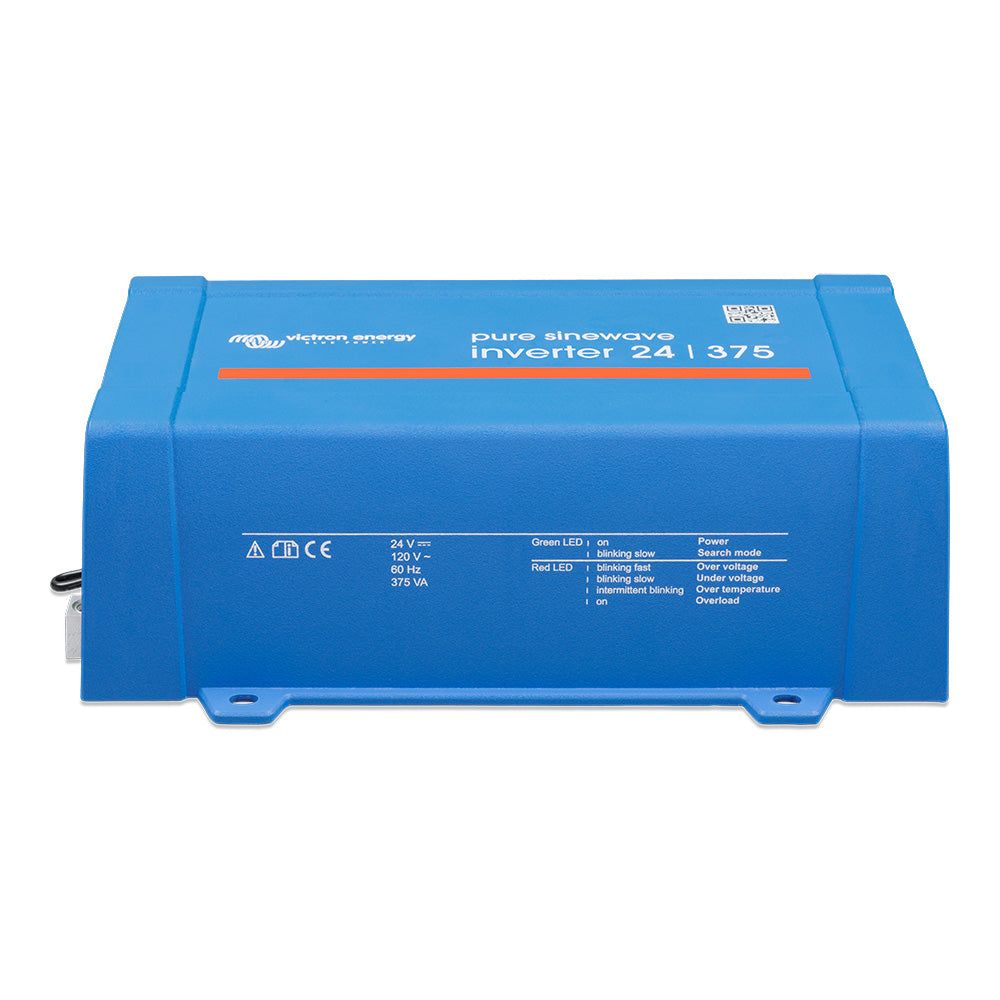 Victron Energy VE.Direct Inverter, 24V DC, 375VA, 120V AC, NEMA 5-15R — Quality Boat Parts