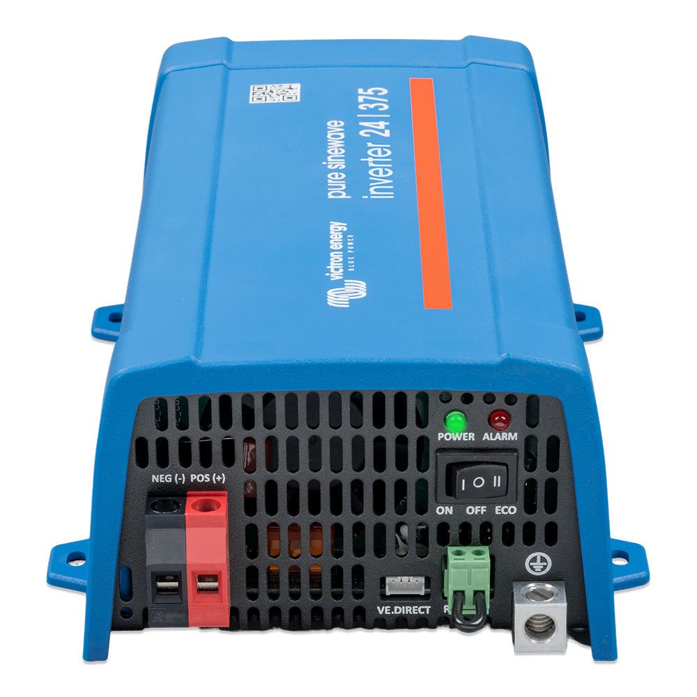 Victron Energy VE.Direct Inverter, 24V DC, 375VA, 120V AC, NEMA 5-15R — Quality Boat Parts