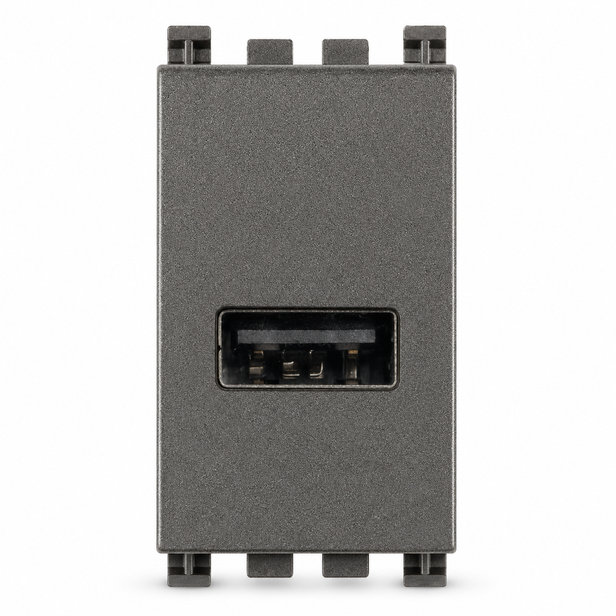Vimar ARKÉ Series USB-A Connector, 10-32VDC to 5VDC, Grey Housing — Quality Boat Parts