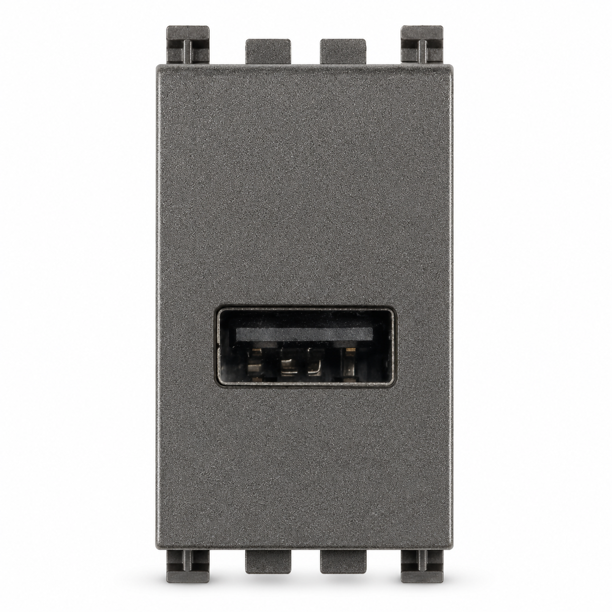 Vimar ARKÉ Series USB-A Connector, 10-32VDC to 5VDC, Grey Housing — Quality Boat Parts