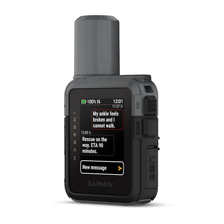 Garmin inReach Mini 3 Compact SOS Satellite Communicator, Touchscreen — Quality Boat Parts