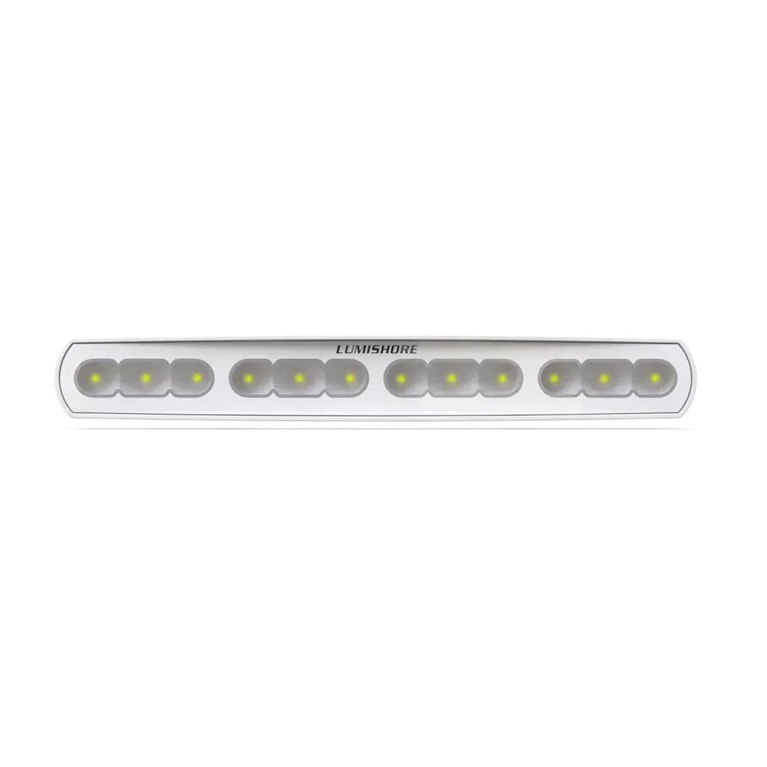 Lumishore ECLIPSE LED Flood Light, 10.5-31V DC, IP68, 70-90° Oval Beam — Quality Boat Parts
