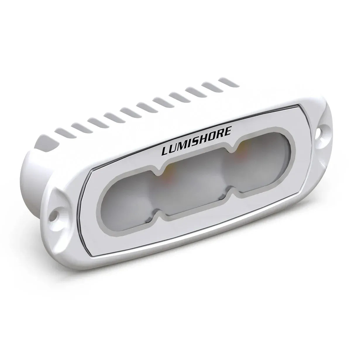 Lumishore LUX LED Flood Light, CRGBW, 70-90° Oval Beam — Quality Boat Parts
