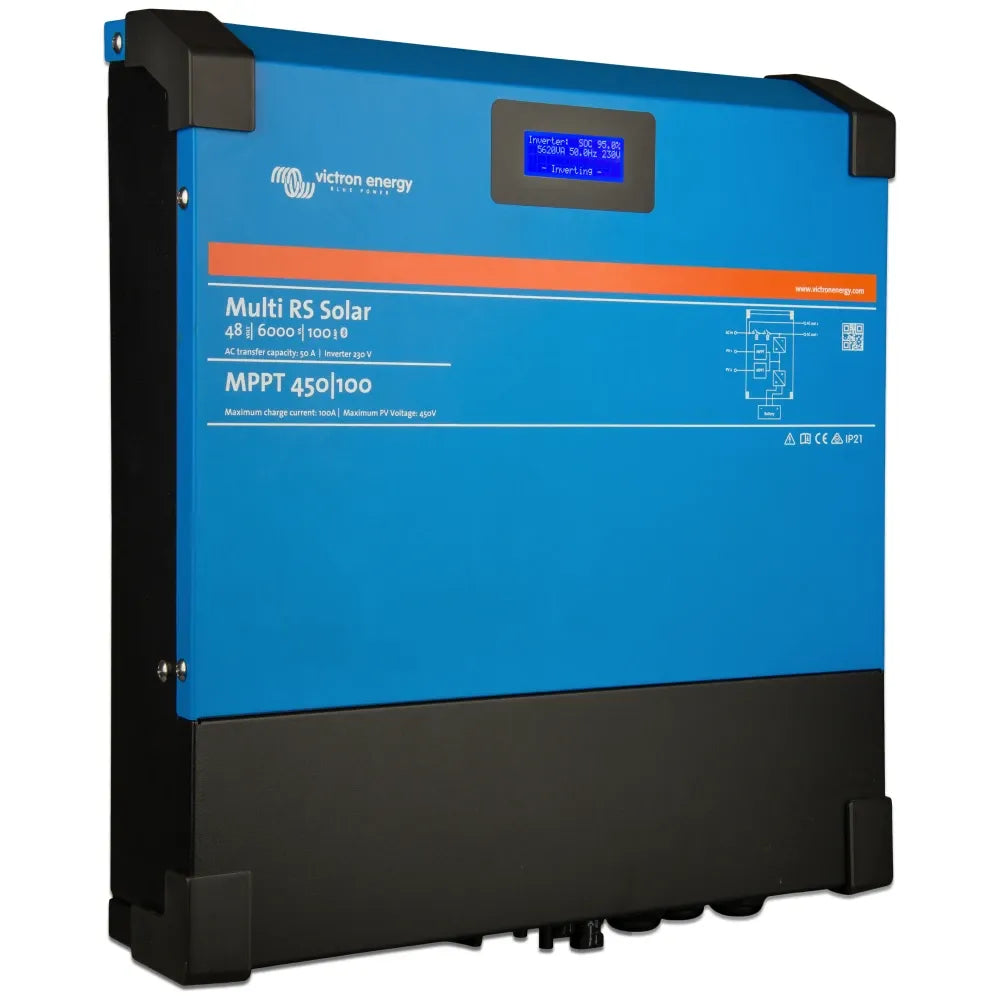Victron Energy Multi RS Solar Inverter/Charger, 48V, 6kVA, 450V MPPT — Quality Boat Parts