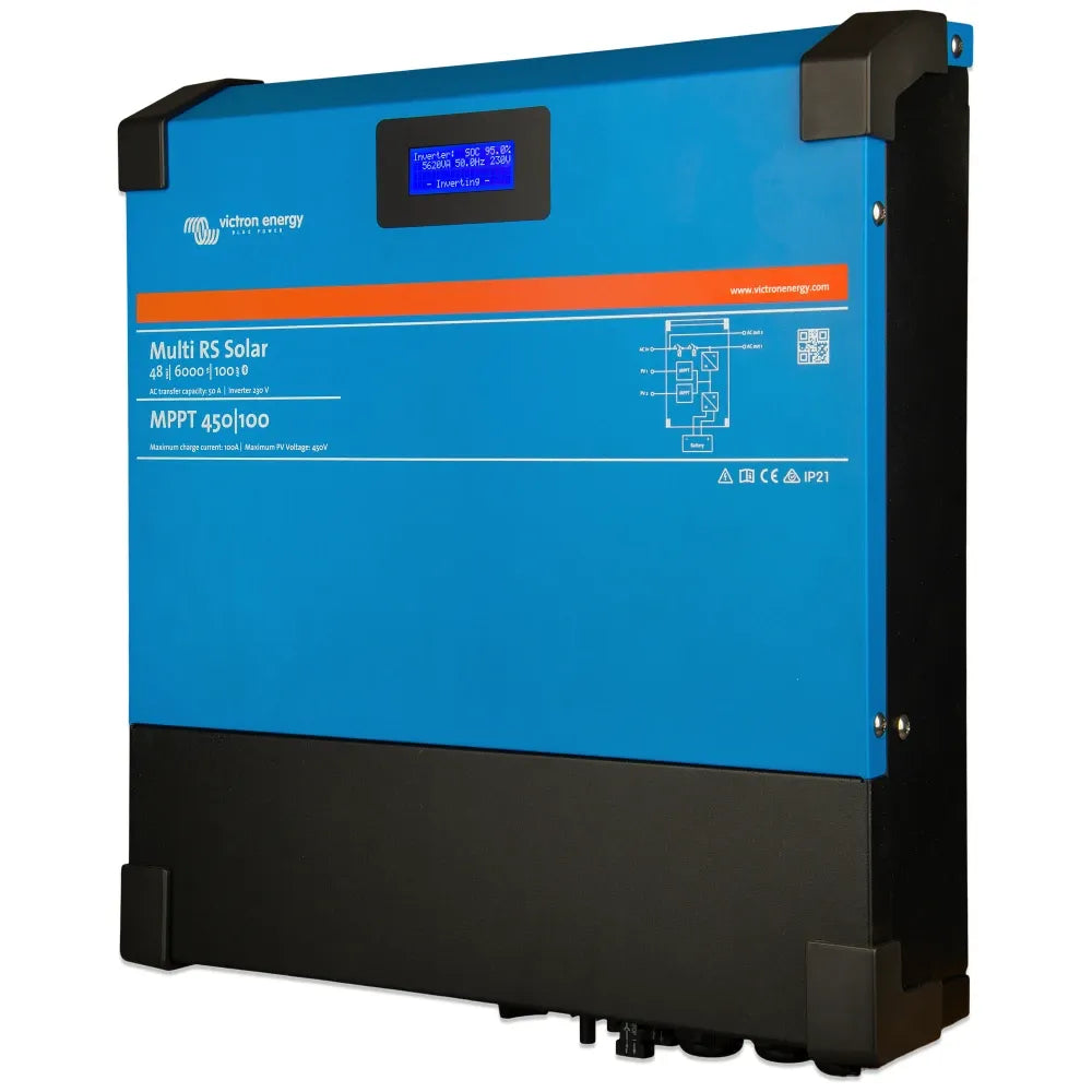 Victron Energy Multi RS Solar Inverter/Charger, 48V, 6kVA, 450V MPPT — Quality Boat Parts
