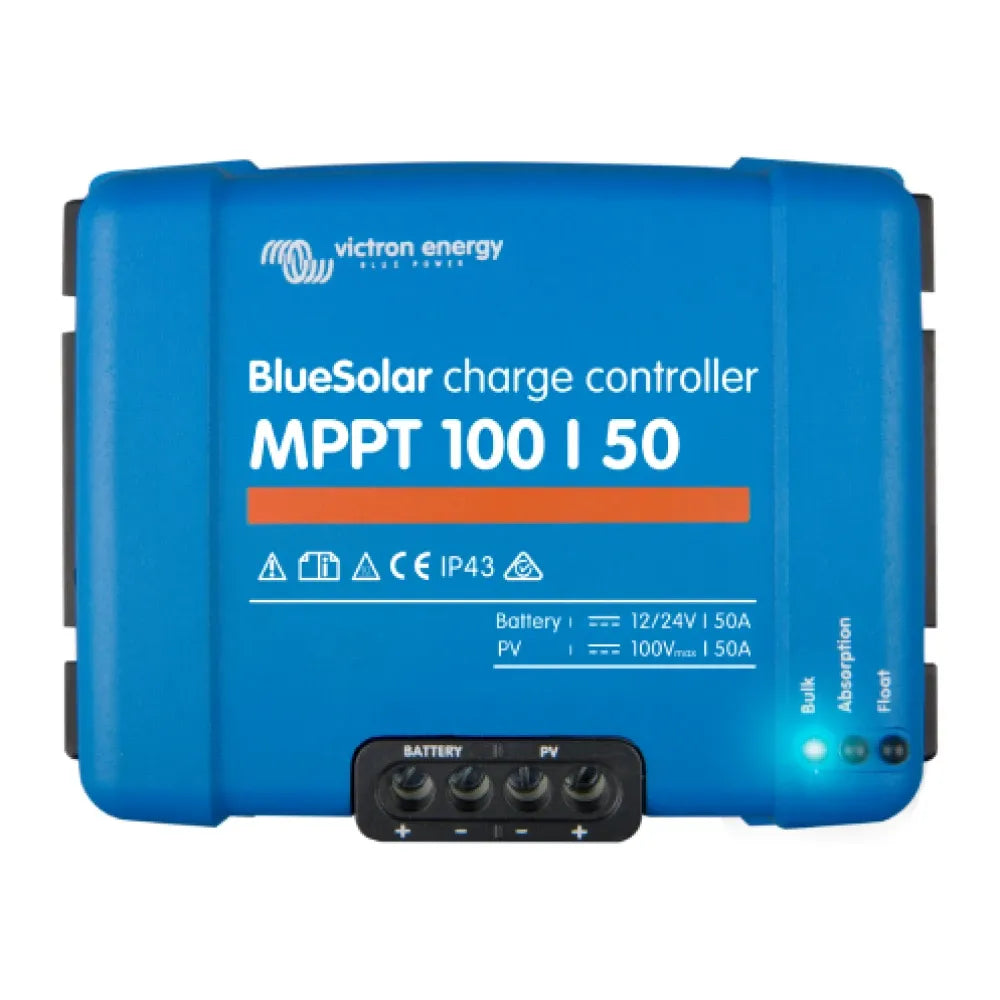 Victron Energy BlueSolar MPPT Solar Charge Controller, 100V, 12/24V, VE.Direct — Quality Boat Parts